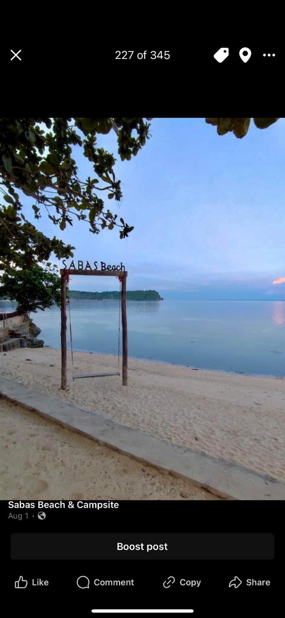 Sabas Beach&Campsite Siquijor Exterior foto