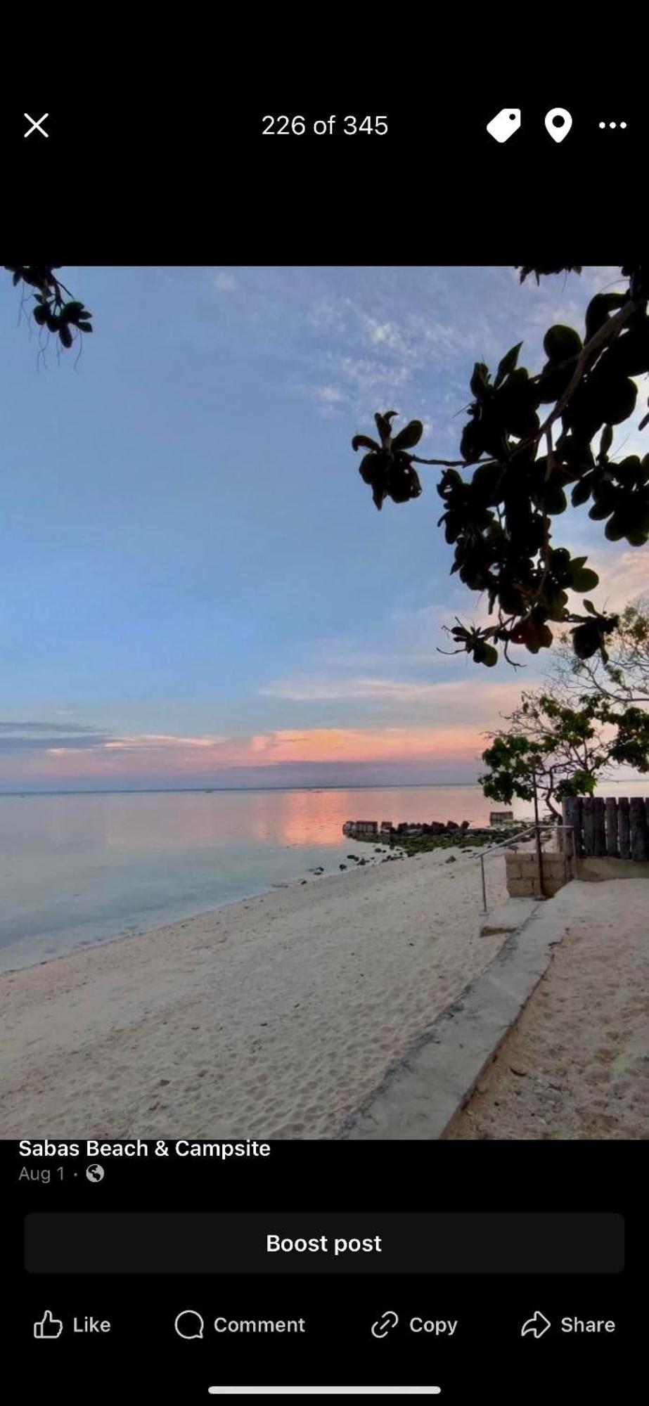 Sabas Beach&Campsite Siquijor Exterior foto